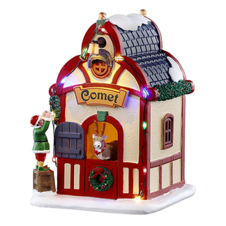 Lemax Kerstdorp | Lemax | Comet's Den | Santa’s Wonderland (Led, Handgeschilderd) 54533 K151001222