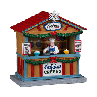 Lemax Kerstdorp | Lemax | Crepes | Caddington Village (Handgeschilderd) 63828 K151001503