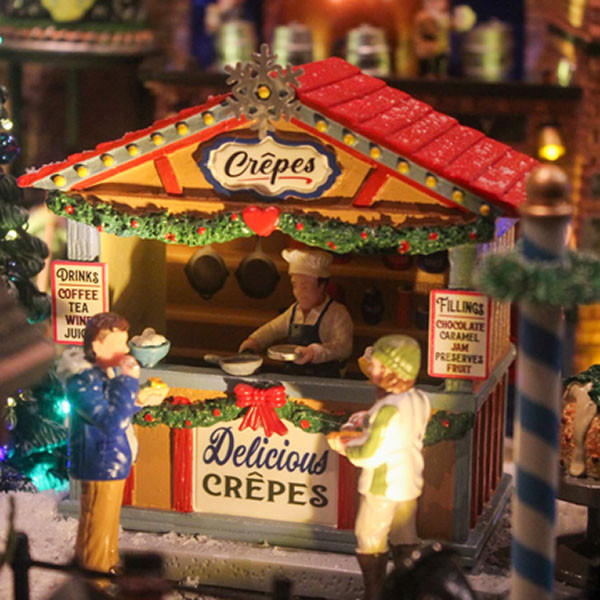 Lemax Kerstdorp | Lemax | Crepes | Caddington Village (Handgeschilderd) 63828 K151001503 - 2