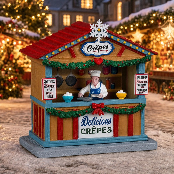Lemax Kerstdorp | Lemax | Crepes | Caddington Village (Handgeschilderd) 63828 K151001503 - 3