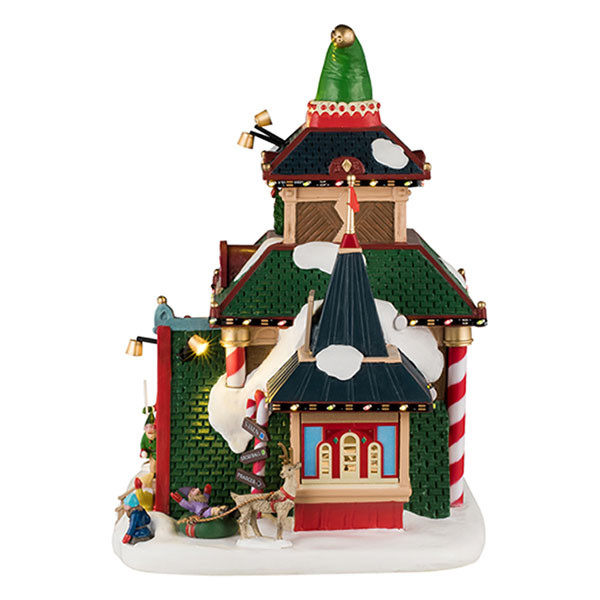 Lemax Kerstdorp | Lemax | Elwood’s Elf Lodge | Santa’s Wonderland (Led, Handgeschilderd) 45224 K151001107 - 5