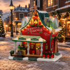Lemax Kerstdorp | Lemax | Festive Tidings Nursery | Santa's Wonderland (Led, Handgeschilderd) 55350 K151001521 - 2