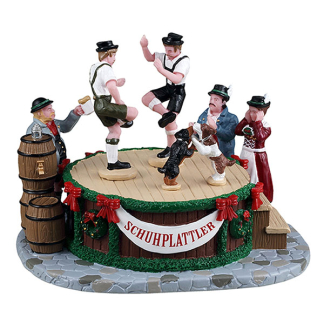 Lemax Kerstdorp | Lemax | Leapin’ Lederhosen | General Products (Handgeschilderd) 53738 K151001132