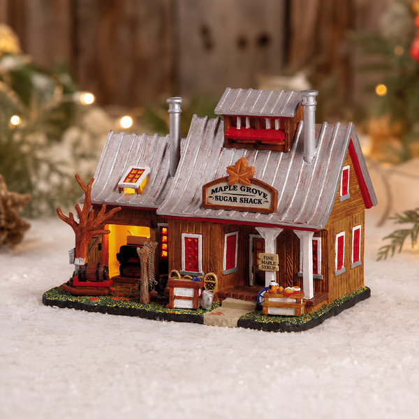 Lemax Kerstdorp | Lemax | Maple Grove Sugar Shack | Vail Vilage (Led, Handgeschilderd) 55235-EU K151001552 - 2