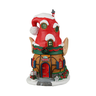 Lemax Kerstdorp | Lemax | No.1 Elf Lane | Santa's Wonderland (Led, Handgeschilderd) 24015 K151001527