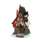 Lemax Kerstdorp | Lemax | No.4 Elf Lane | Santa's Wonderland (Led, Handgeschilderd) 24018 K151001530 - 1
