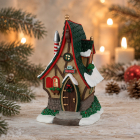 Lemax Kerstdorp | Lemax | No.4 Elf Lane | Santa's Wonderland (Led, Handgeschilderd) 24018 K151001530 - 2