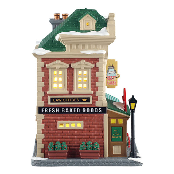 Lemax Kerstdorp | Lemax | Pat-A-Cake Bakery | Caddington Village (Led, Porselein, Handgeschilderd) 55349-EU K151001088 - 3