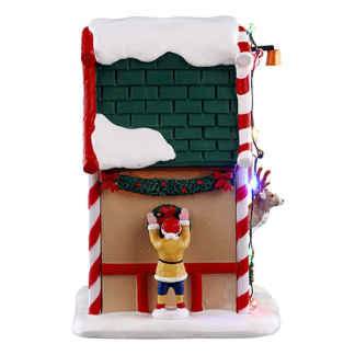 Lemax Kerstdorp | Lemax | Prancer's Den | Santa’s Wonderland (Led, Handgeschilderd) 54534 K151001223 - 5
