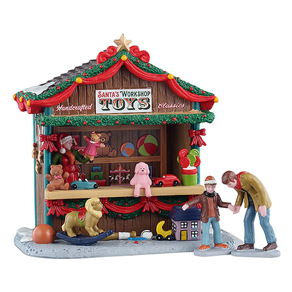 Lemax Kerstdorp | Lemax | Santa’s Workshop Toys | Caddington Village (Handgeschilderd) 53737 K151001131 - 1