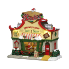 Lemax Kerstdorp | Lemax | Santa's Sandwich Shop | Santa's Wonderland (Batterijgevoed, Led, Handgeschilderd) 65570 K151001524 - 1