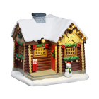 Lemax Kerstdorp | Lemax | Snowshoe Cabin | Vail Village (Led, Handgeschilderd) 64680 K151001555 - 1
