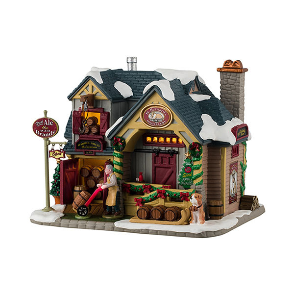 Lemax Kerstdorp | Lemax | St. Bernard's Brewery & Distillery | Vail Vilage (Led, Handgeschilderd) 45234-EU K151001551 - 1