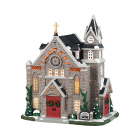 Lemax Kerstdorp | Lemax | St. Luke's Church | Caddington Village (Led, Porselein, Handgeschilderd) 35055-EU K151001493 - 1