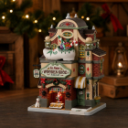 Lemax Kerstdorp | Lemax | St. Nick's Wooden Shoe Shop | Caddington Village (Led, Porselein, Handgeschilderd) 35069-EU K151001495 - 2
