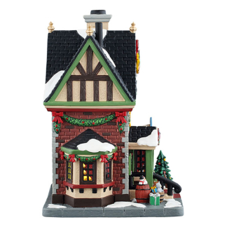 Lemax Kerstdorp | Lemax | Stocking Stuffer Gifts | Caddington Village (Led, Porselein) 55334-EU K151001094 - 3