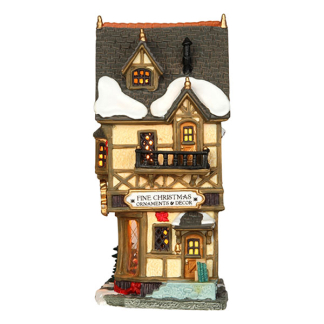 Lemax Kerstdorp | Lemax | Tannenbaum Christmas Shoppe | Caddington Village (Led, Porselein) 35845-EU K151001099 - 2