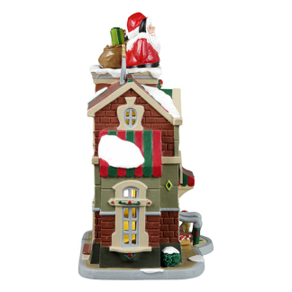 Lemax Kerstdorp | Lemax | The Santa Shop | Caddington Village (Led, Porselein) 35039-EU K151001095 - 3
