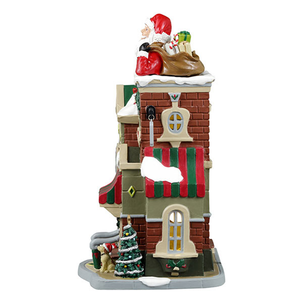 Lemax Kerstdorp | Lemax | The Santa Shop | Caddington Village (Led, Porselein, Handgeschilderd) 35039-EU K151001095 - 2