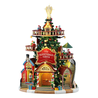 Lemax Kerstdorp | Lemax | The Tannenbaum Tower Christmas Shops | Santa’s Wonderland (Led) 55311 K151001108