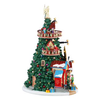 Lemax Kerstdorp | Lemax | The Tannenbaum Tower Christmas Shops | Santa’s Wonderland (Led) 55311 K151001108 - 3