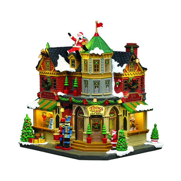 Lemax Kerstdorp | Lemax | Tidings And Joy | Caddington Village (Batterijgevoed, Led, Handgeschilderd) 65526 K151001487 - 1