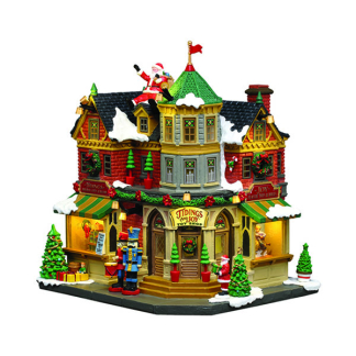 Lemax Kerstdorp | Lemax | Tidings And Joy | Caddington Village (Batterijgevoed, Led, Handgeschilderd) 65526 K151001487