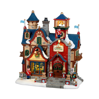 Lemax Kerstdorp | Lemax | Toy Making School | Santa's Wonderland (Batterijgevoed, Led, Handgeschilderd) 25927 K151001525