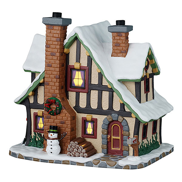 Lemax Kerstdorp | Lemax | Winter Holiday Lodge | Caddington Village (Led, Porselein, Handgeschilderd) 55339-EU K151001085 - 1