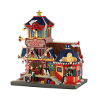 Lemax Kerstdorp | Lemax | Wonderland Rail | Santa's Wonderland (Batterijgevoed, Led, Handgeschilderd) 55351 K151001522 - 1