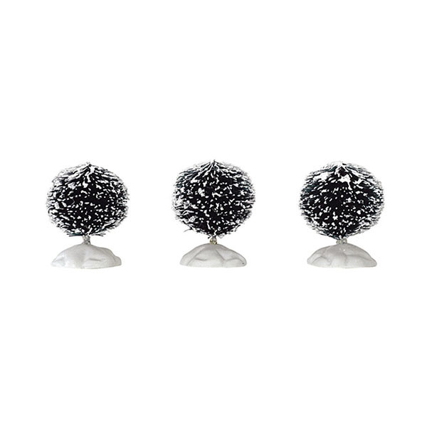 Lemax Kerstdorp accessoire | Lemax | Round Bristle Tree | General Products | Set van 3 14006 K151001609 - 1
