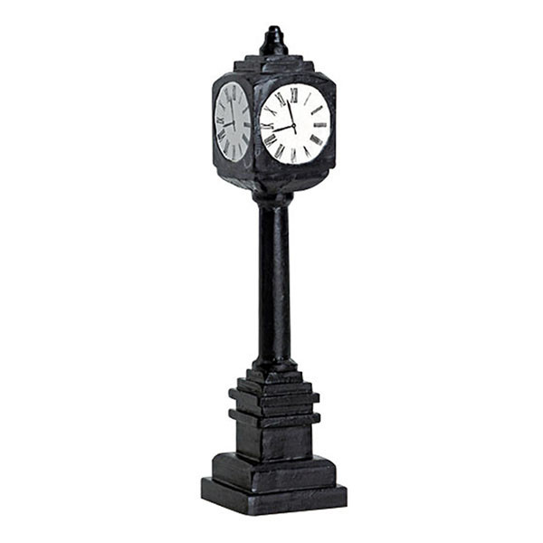Lemax Kerstdorp accessoire | Lemax | Street Clock | General Products (Handgeschilderd) 74634 K151001175 - 1