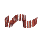Lemax Kerstdorp accessoire | Lemax | Wired Wooden Fence | General Products (Handgeschilderd) 84813 K151001590 - 1