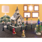 Lemax Kerstdorp set | Lemax | Small Town Church Set | Caddington Village (Set van 18, Led, Porselein, Handgeschilderd)  56670-EU K151001211 - 1