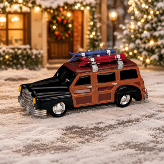 Lemax Kerstminiatuur | Lemax | Beach Wagon | General Products (Handgeschilderd) 84834 K151001595 - 2