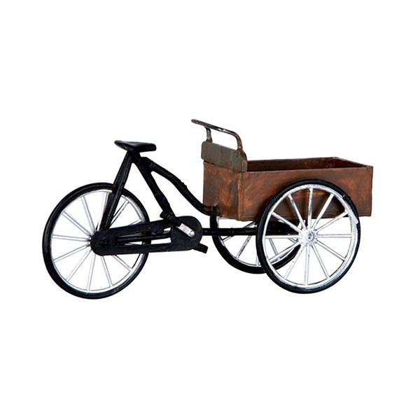 Lemax Kerstminiatuur | Lemax | Carry Bike | Caddington Village (Handgeschilderd) 64068 K151001515 - 1