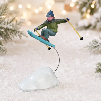 Lemax Kerstminiatuur | Lemax | Catching Air | Vail Village (Handgeschilderd) 22046 K151001561 - 2