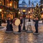 Lemax Kerstminiatuur | Lemax | Christmas Band | Caddington Village | Set van 5 (Handgeschilderd) 62323 K151001511 - 2