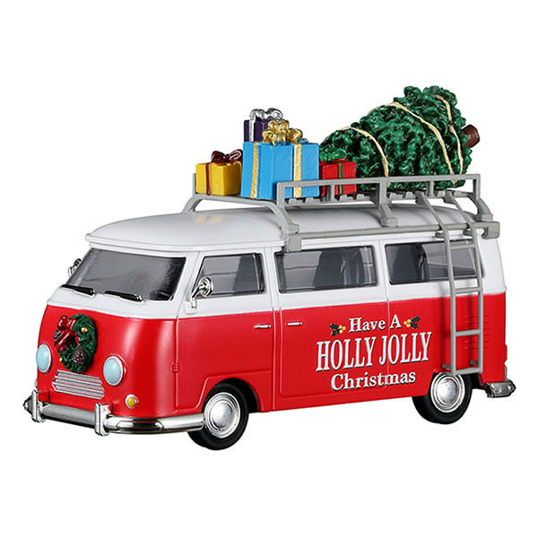 Lemax Kerstminiatuur | Lemax | Christmas Van | General Products (Handgeschilderd) 43721 K151001129 - 1