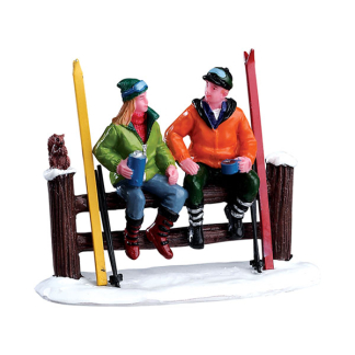 Lemax Kerstminiatuur | Lemax | Cross-Country Coffee Break | Vail Village (Handgeschilderd) 32134 K151001567