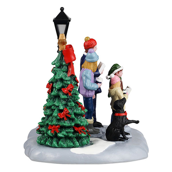 Lemax Kerstminiatuur | Lemax | Family Caroling | Vail Village (Handgeschilderd) 43722 K151001130 - 3