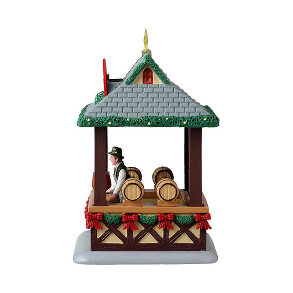 Lemax Kerstminiatuur | Lemax | Glühwein Booth | Caddington Village (Handgeschilderd) 43714 K151001136 - 4
