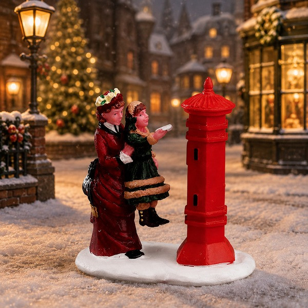 Lemax Kerstminiatuur | Lemax | Letter To Santa | Caddington Village (Handgeschilderd) 82506 K151001505 - 2