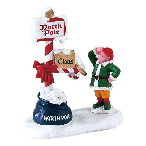Lemax Kerstminiatuur | Lemax | Merry Mailbox | Santas Wonderland (Handgeschilderd) 72570 K151001140 - 1