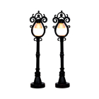 Lemax Kerstminiatuur | Lemax | Parisian Street Lamp | Caddington Village | Set van 2 (Led, Handgeschilderd) 44757 K151001513 - 1