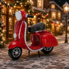 Lemax Kerstminiatuur | Lemax | Red Moped | General Products (Handgeschilderd) 74610 K151001593 - 2