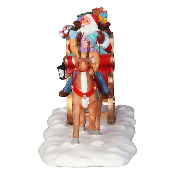 Lemax Kerstminiatuur | Lemax | Santa’s Sleigh | General Products (Handgeschilderd) 53210 K151001137 - 3