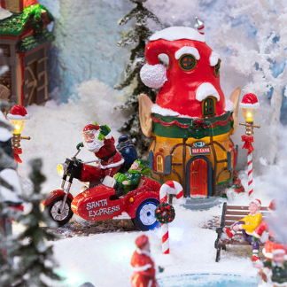 Lemax Kerstminiatuur | Lemax | Santa Express | Santa’s Wonderland (Handgeschilderd) 13569 K151001135 - 5