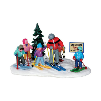 Lemax Kerstminiatuur | Lemax | Ski School | Vail Village (Handgeschilderd) 33018 K151001557