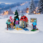 Lemax Kerstminiatuur | Lemax | Ski School | Vail Village (Handgeschilderd) 33018 K151001557 - 2
